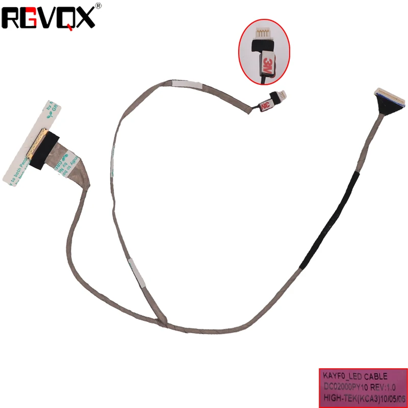 New Laptop Cable For Gateway NV73 NV74 NV78 NV79 17.3 PN:DC02000PY10 DC02000PY50 Replacement Repair Notebook LCD LVDS CABLE new laptop cable for samsung xe303 xe303c xe303c12 pn ba39 01262a repair notebook lcd lvds cable