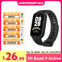 New Global Version Xiaomi Smart Band 9 Active 1.47'' TFT display 100+ watch faces sleep and health monitoring 18-day watch