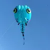 Show kite 13 square LED tadpole MLS brand pilot flat tail easy fly in day and night 30D Ripstop Nylon fabric inflatable LED KITE 2