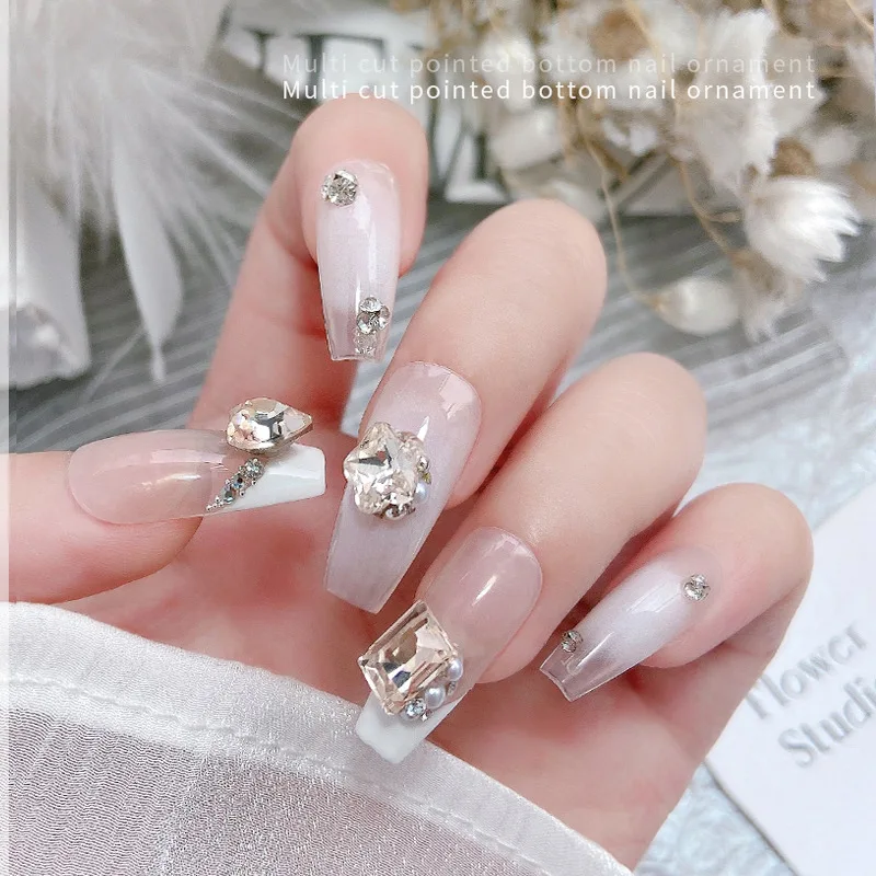 30/100Pcs Classic Versatile Flatback Crystal Mini Nail Art Rhinestones  Shiny Glass Diamond For 3D Manicure DIY Decoration Stones - AliExpress