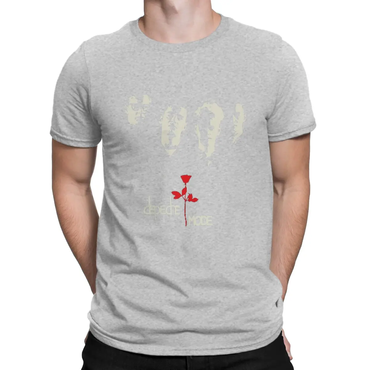 thumbnail image 1 of Camiseta de hombre Dmode, camiseta novedosa de algodón, camiseta de manga corta Depeche Cool Mode, camiseta de cuello redondo, talla 6XL, 1 of 7