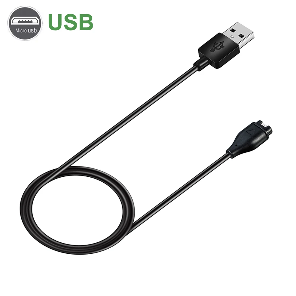 Cavo di ricarica USB tipo C da 1 metro per Garmin Fenix 7 7S 7X 6 6S 6X 5 5S 5X Vivoactive 3 4 4S Venu 2 2S 3 3S con spina antipolvere
