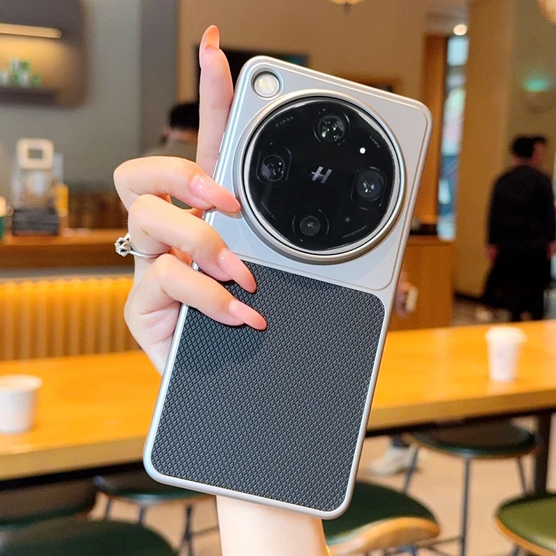 Premium Slim Vegan Leather Anti-Drop Case - Shockproof Bumper