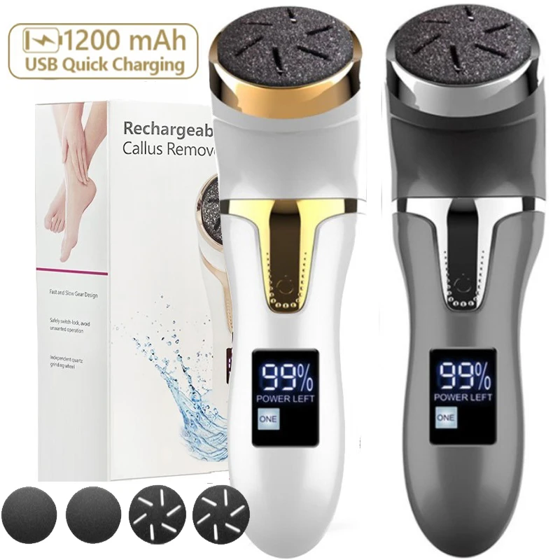 RechargeableElectricFootFileElectricPedicureSanderIPX7