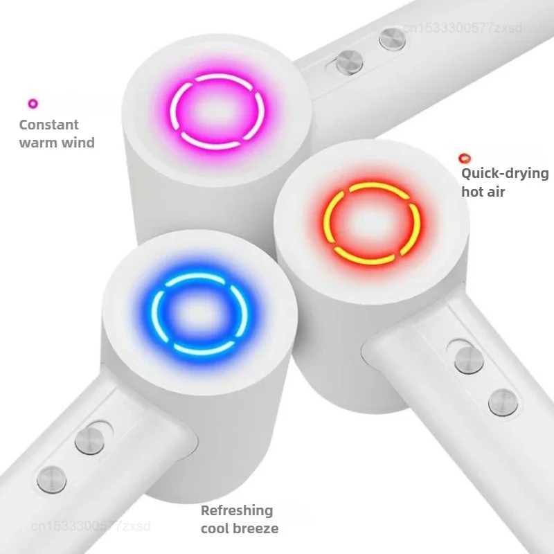 Youpin KONKA High-speed Hair Dryer 1600W Water Ion Hair Care High-power Static Sound Speed Dry Cold Hot Air Household Dryer