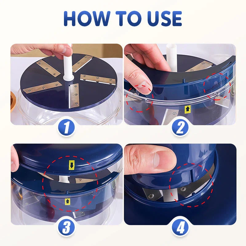 Automatic Electric Grape Peeler Machine - Hands-Free Skin Remover for Berries Fruits, Fruit Prep Tool, Effortless Peeling