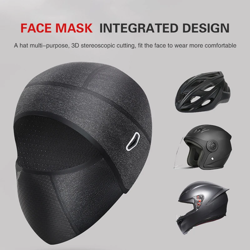 

Biking Headgear Breathable Full Face Mask Hat Cycling Sports Dustproof Windproof Scarf Headgear Warm and Breathable