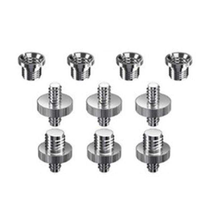 Description Picture 6 of itemPhoto Photography Fixed 1/4 3/8 Inch Converter Camera Screw Mount Quick Release Plate Adapter Flash Shoe For Tripod Monopod Set