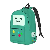 BMO Robot Backpack for Kids and Adults Schoolbag Student AdventureTime Cartoon Game Robots Bookbag Boy Girl Travel Bag Daypack 2