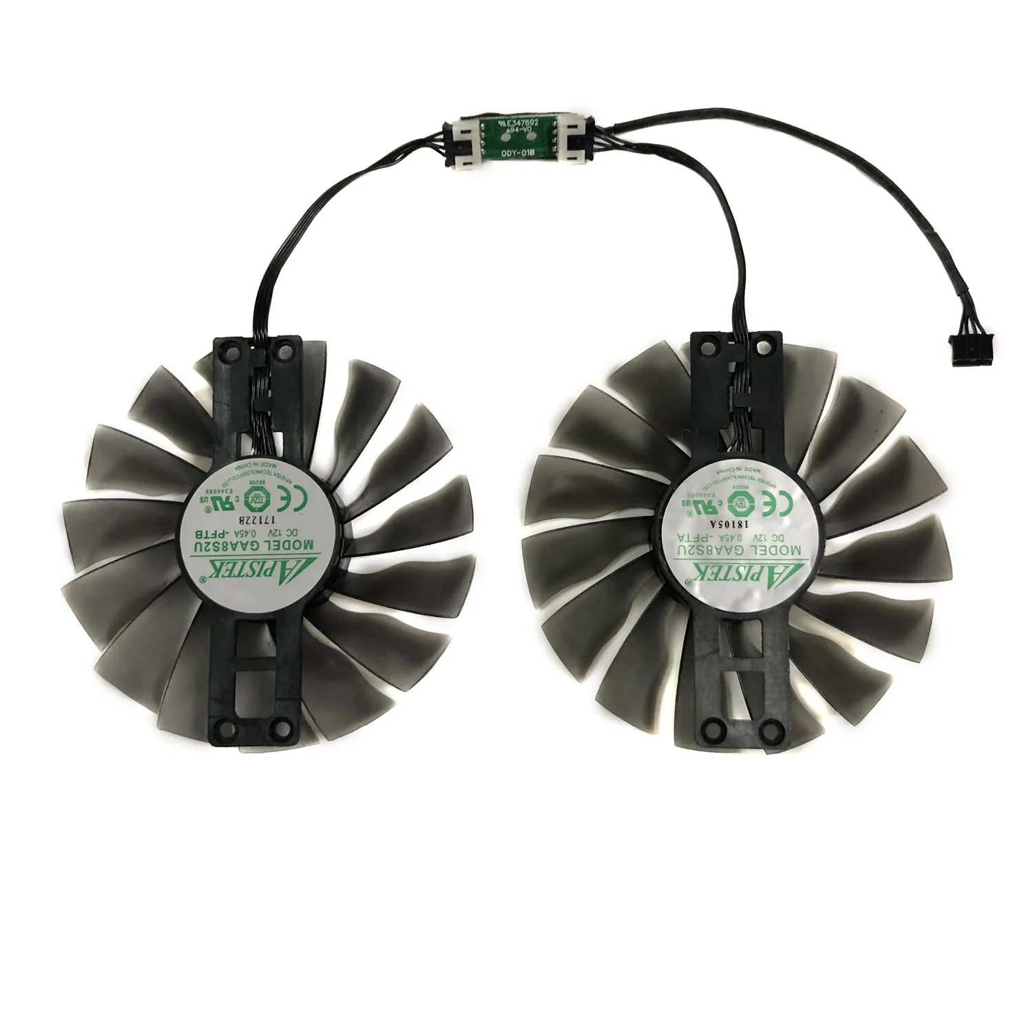 Conjunto Gaa8s2uventilador Placa de Vídeoventilador de Placas Gráficaspara Palit Gtx 1070 ti Jetstreampalit Gtx 1080 Jetstreampalit Gtx 1070 Jetstreampalit Gtx 1080 ti Jetstreamfd10015h12s Peças - Imagem 3
