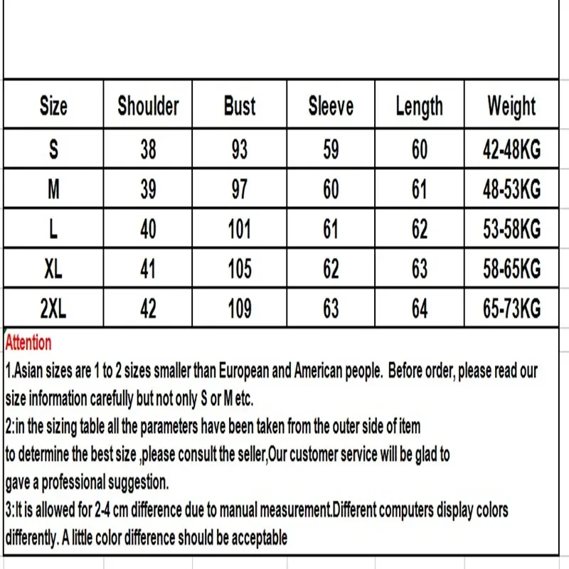 Limelight Size Chart