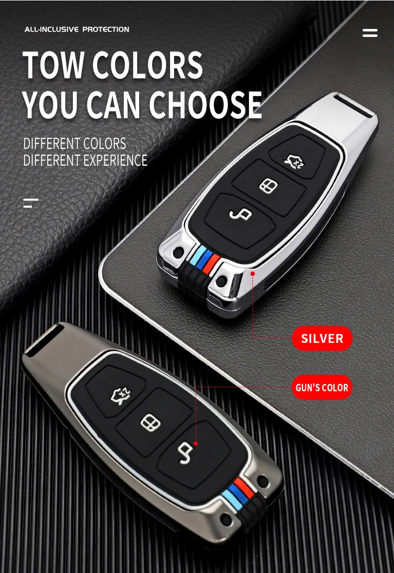 Custodia per chiave pieghevole per auto per Ford Focus C-Max S-Max Galaxy Mondeo Ranger Transit Tourneo portachiavi con borsa personalizzata 11 Custodia per chiave pieghevole per auto per Ford Focus C-Max S-Max Galaxy Mondeo Ranger Transit Tourneo portachiavi con borsa personalizzata - S6c9b30219c5f4c82bc6e25c99abf59b0j
