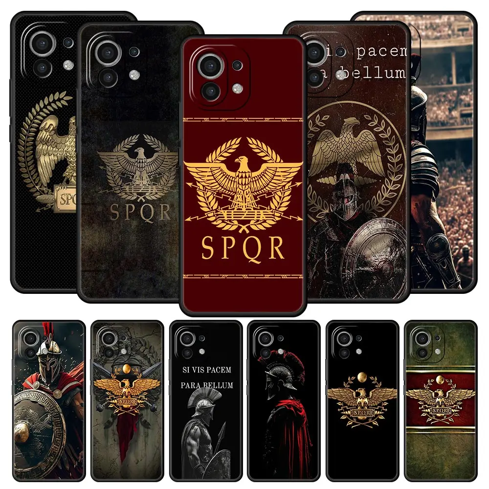 Roman Empire Emblem Soft Phone Case Cover
