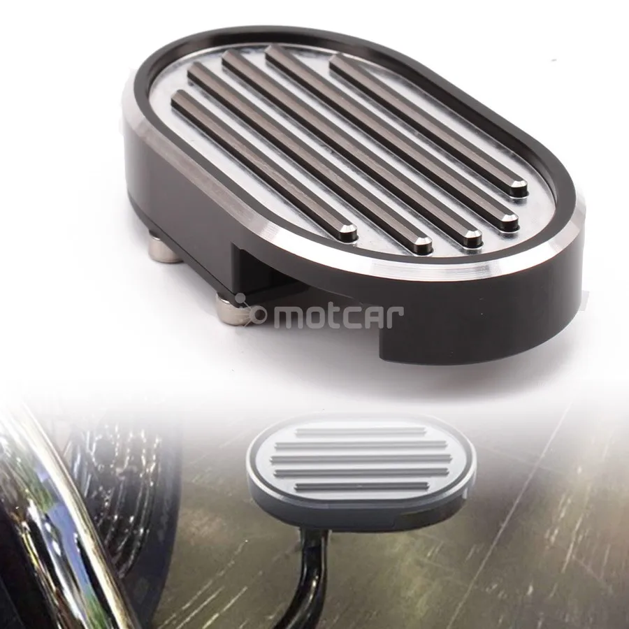 Motorcycle Brake Pedal Pad Cover Footpeg For Harley Sportster XL 883