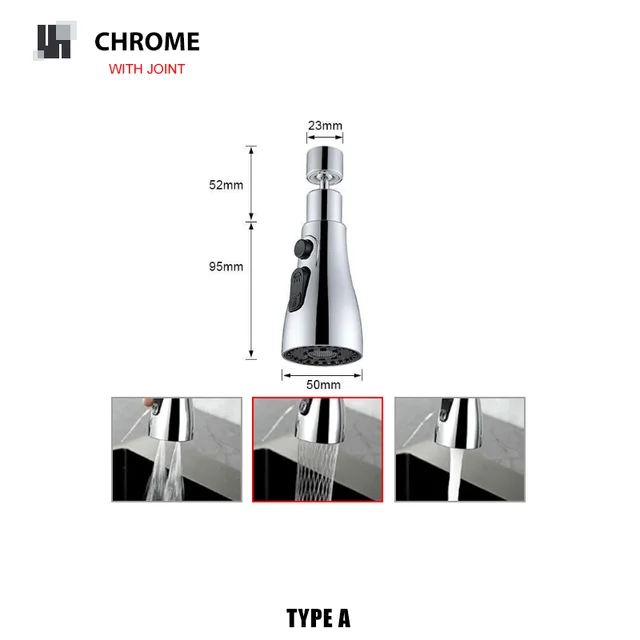 Chrome With Joint A