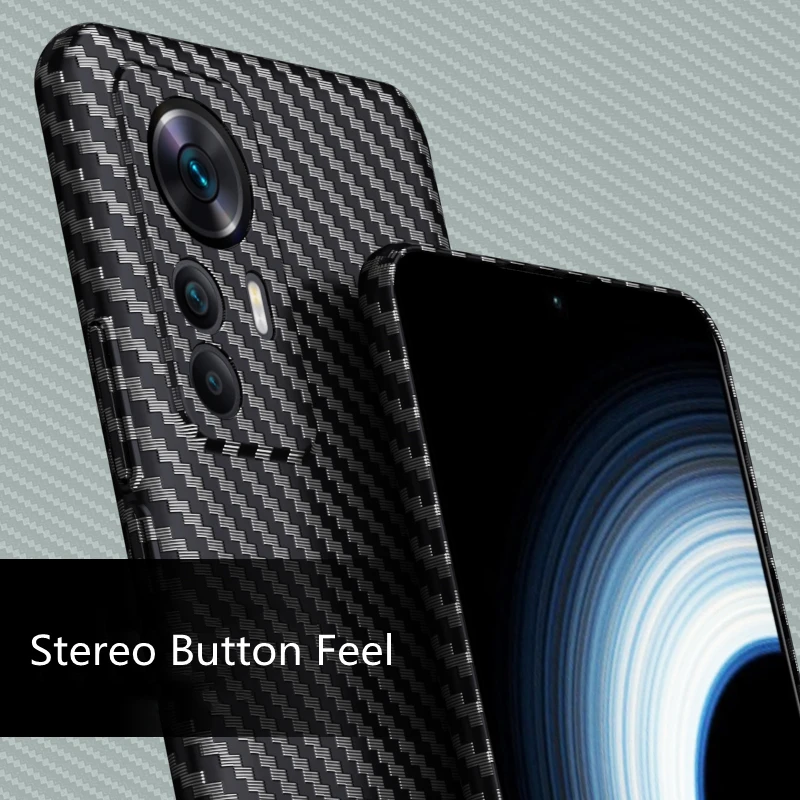 Ultra-Thin Carbon Fiber Matte Soft Touch Protective Case