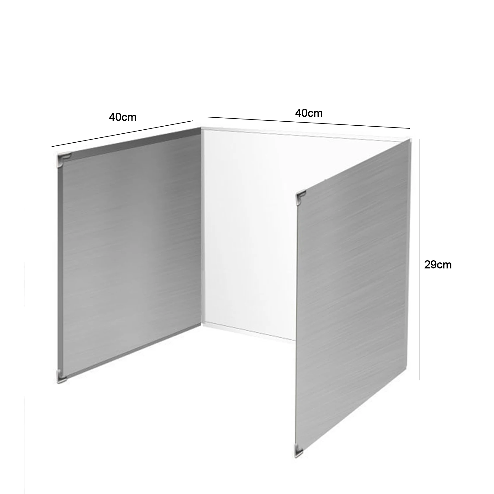 Description Picture 6 of itemStainless Steel Gas Stove Baffle Foldable Frying Oil Splash Protection Screen Cover Anti Splatter Shield Guard Board Protection