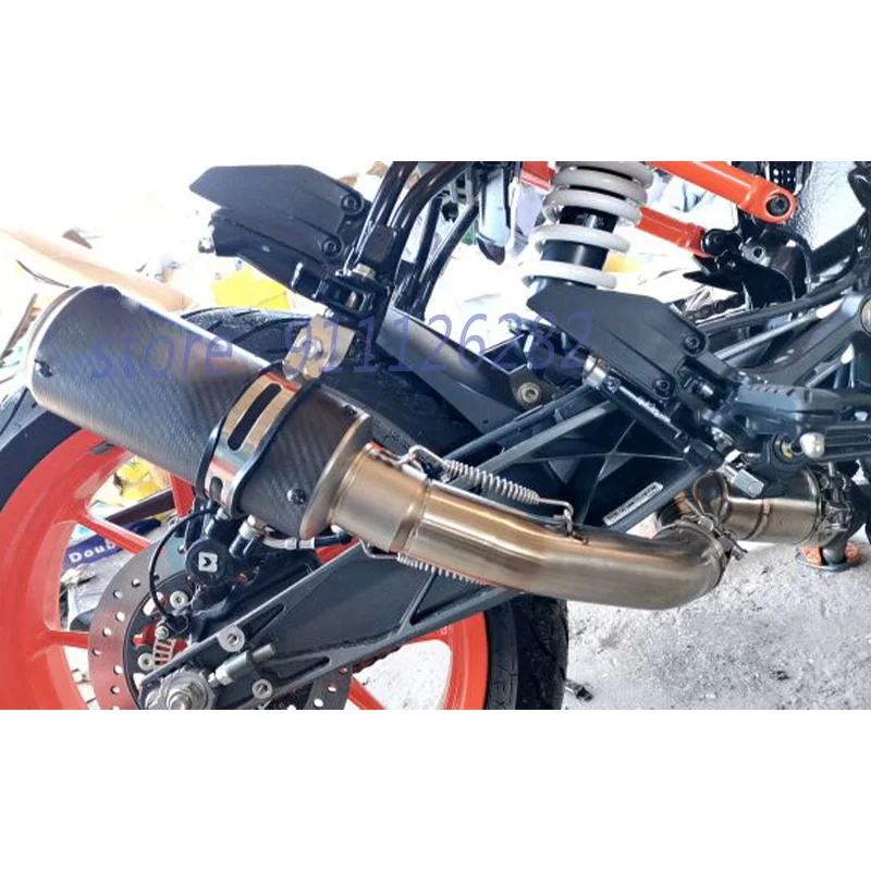 For KTM DUKE 200 RC200 2020 2021 2022 2023 Motorcycle Exhaust