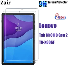 Protecteur d'écran pour Lenovo Tab M10 HD Gen 2 TB-X306X 2e génération, Film de protection en verre trempé 9H, 10.1 pouces, TB-X306F pouces, 10.1