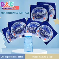New 10 Packs Bubble Concentrate Particles Just Add Water Soapy Water Bubble Gun Accessories 1