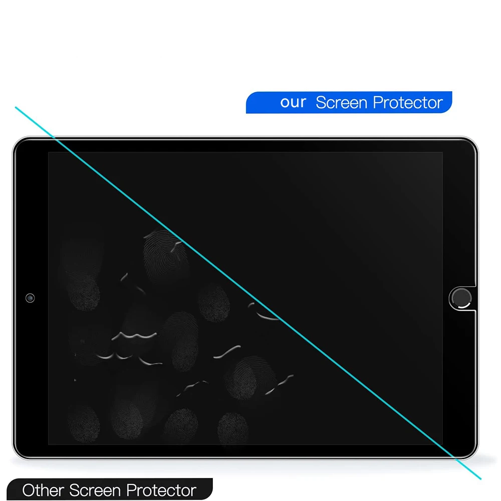 1-pack, Privacy Screen Protector for iPad 10.2-Inch (9th/8th/7th Generation, 2021/2020/2019), Anti-Spy Tempered Glass Film 6