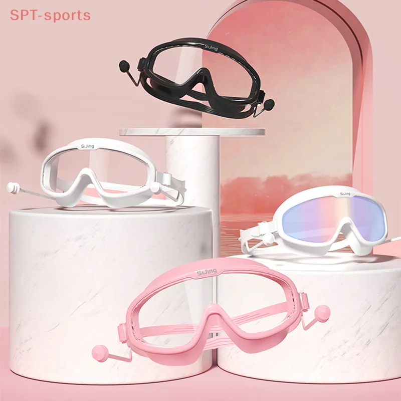 Swimming Goggles With Waterproof And Anti Fog High-definition Professional Diving Goggles For Adult boys And Girls Swimming Sport swimming goggles