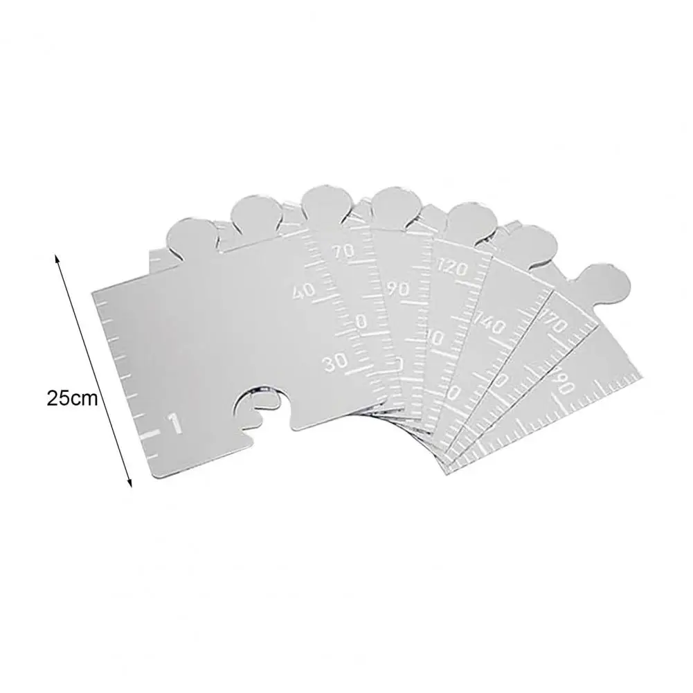 Children Height Measurement Chart Height Measurement Ruler for Kids Growth Chart Mirror Dry Erase Board in Children's for Baby
