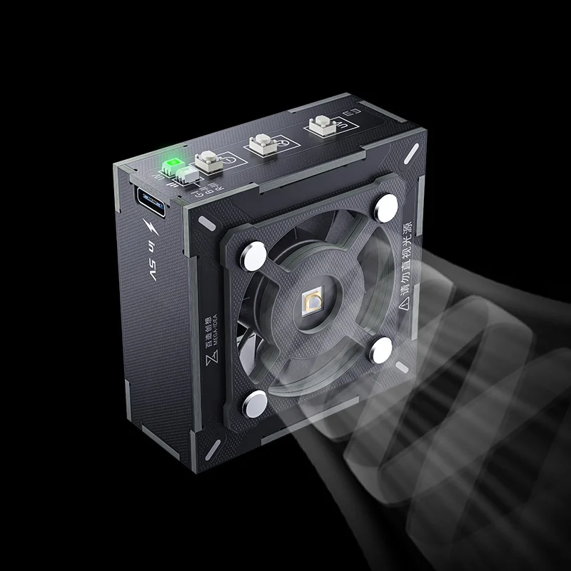 Qianli MEGA-IDEA 3 in 1 Taichi 터보 냉각 및 경화 팬 OSS UV 경화 팬 빠른 냉각 및 UV 경화 수리 팬 도구