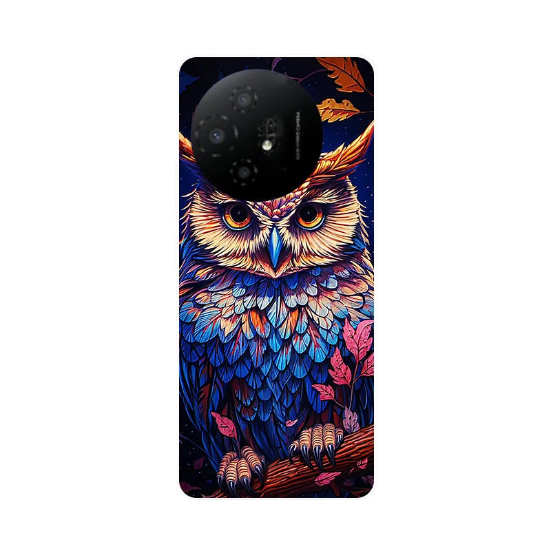 Leopard Panda Printed Soft Silicone Phone Case - Stylish Back Cover