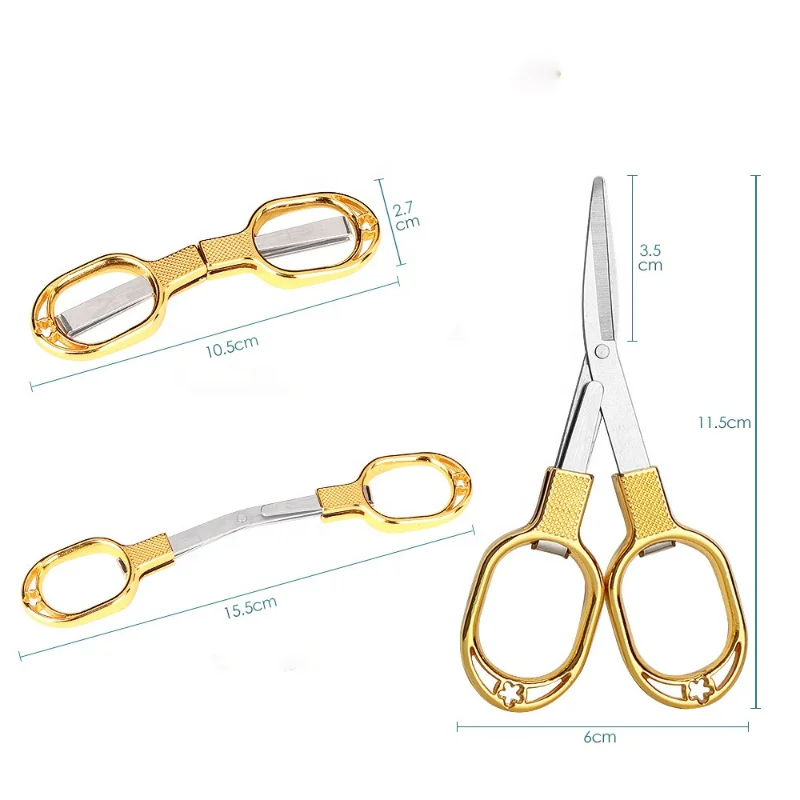 Folding 2024 sewing scissors