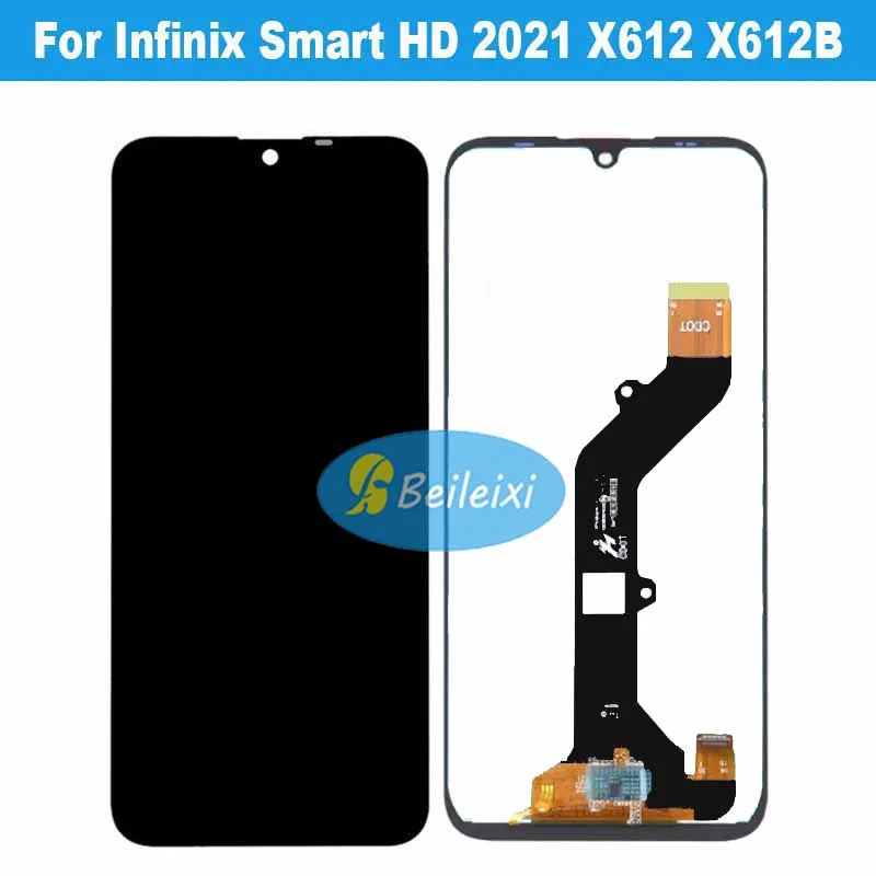 Для Infinix Smart HD 2021 X612 X612B ЖК-дисплей кодирующий преобразователь сенсорного экрана в сборе для Infinix Smart HD