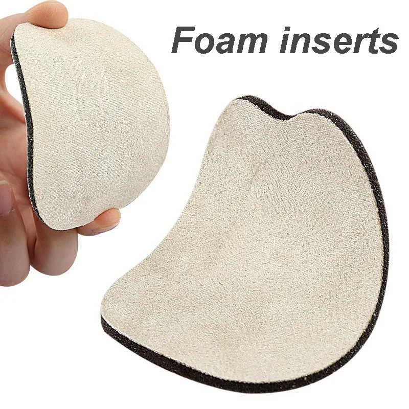 Tongue Pads for Shoes Foot Pain Protector Anti-wear Self-Adhesive Sticker Forefoot Cushioning Insoles Shoe Size Reducer Patches