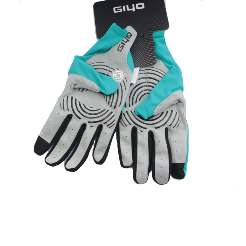 Giyo Cycling Gloves Long Full Fingers Gel Sports Bike Cycling Gloves For MTB Road Bike Riding Racing Women Men Bicycle Gloves 2