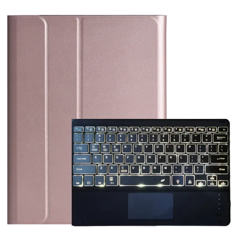 Touchpad Keyboard Case with Multilingual Key Options for Huawei Matepad Pro 12.6