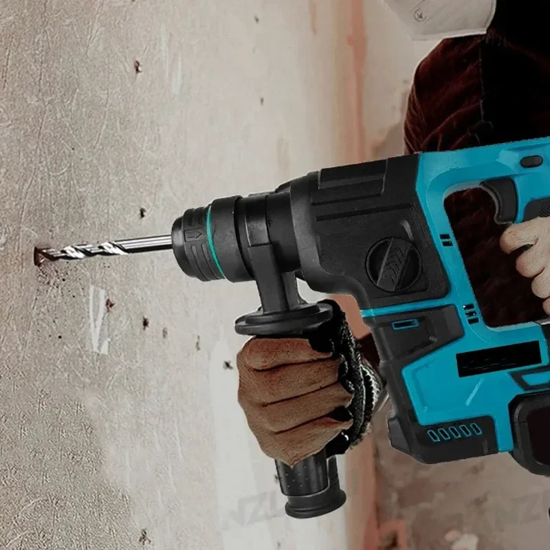 Electric Goddess Brushless Impact Hammer 21V Cordless Hammer Drill Function Multifunctional Steel Concrete Wood for Makita 18V 6