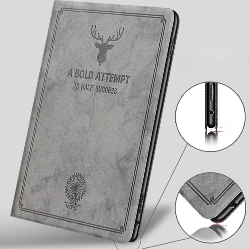 Slim Retro Folding Flip Stand PU Leather Smart Cover