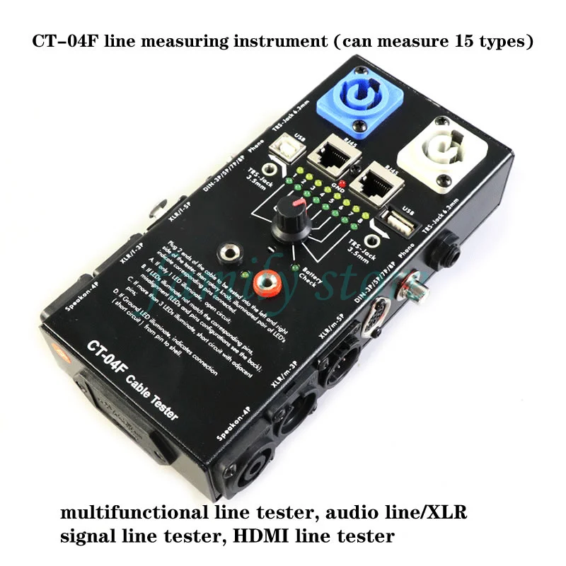 Cable Audio Palmer Testeur De Câbles | Bax Music Ahmctxl V2