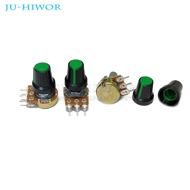 선형 테이퍼 회전 전위차계 저항기: 아두이노 애호가에 필수품