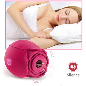 Clitoral Sucking Vibrator Rose Flower 7 Intense Suction Modes G-spot Stimulator Vaginal Pussy Massager Adults Sex Toy for Women 5