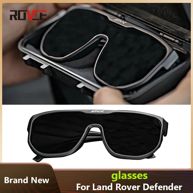 ROVCE PLUMB Car Driving Sun Glasses For Ladies/Men Waterproof Ultraviolet-proof Glasses For Land Rover Defender Accessories