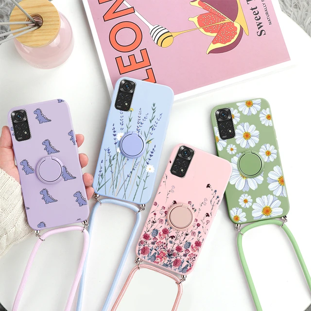 For Redmi Note 11S 5G Case Flower TPU Soft Silicone Back Cover Case For  Xiaomi Redmi Note 11S 5G Note11S 5G Coque Carcasa Funda