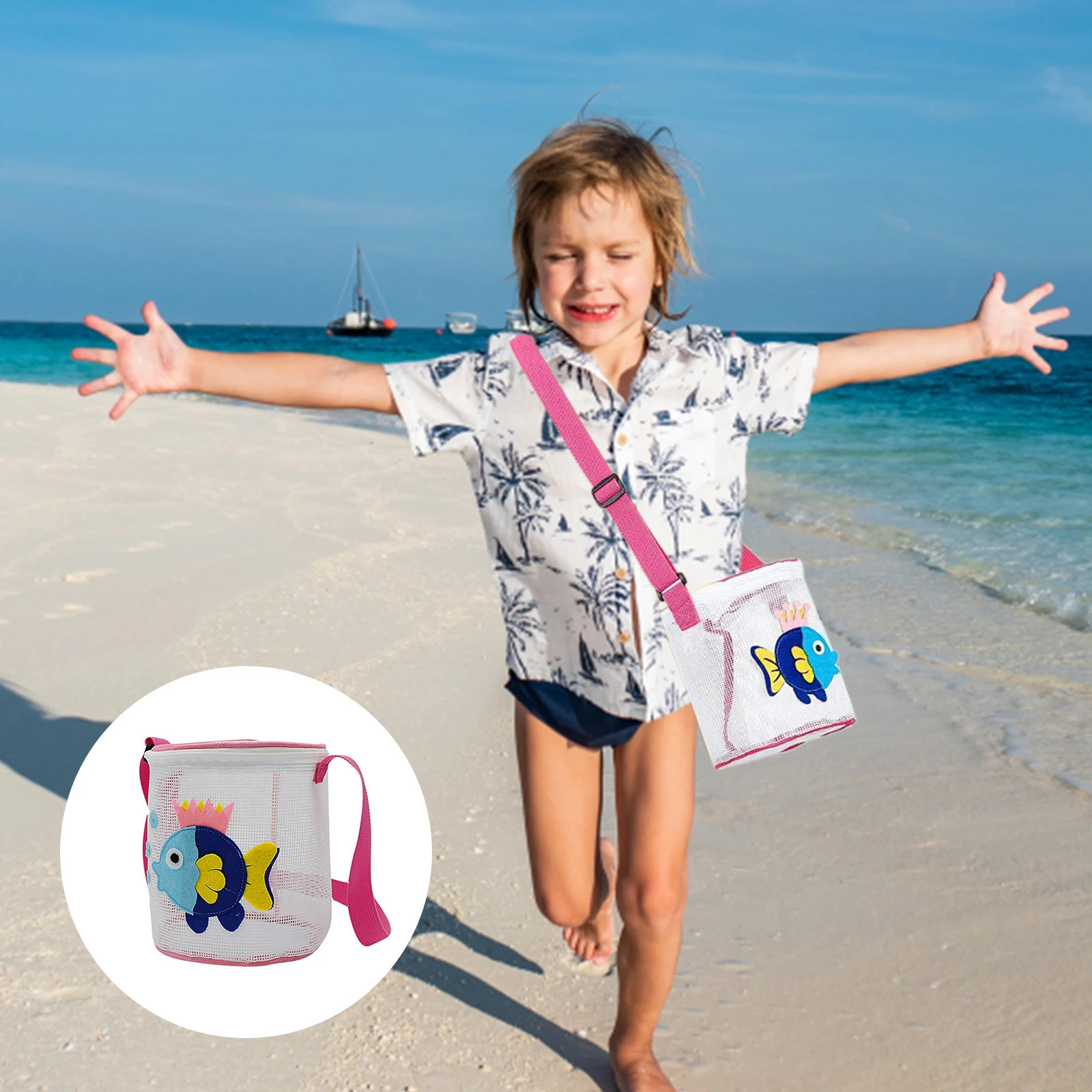 orgánico Colonos protestante Bolsa de malla de arena portátil para niños, bolso de playa de juguete  tridimensional, bolso cruzado de playa para bebé, bolsa de concha, bolsas  de almacenamiento| | - AliExpress