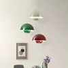 23cm Creative Chandelier Bedroom Study Restaurant Pendant Lights Decorative Lamp Multi-color Optional Modern Bud Indoor Lighting 4