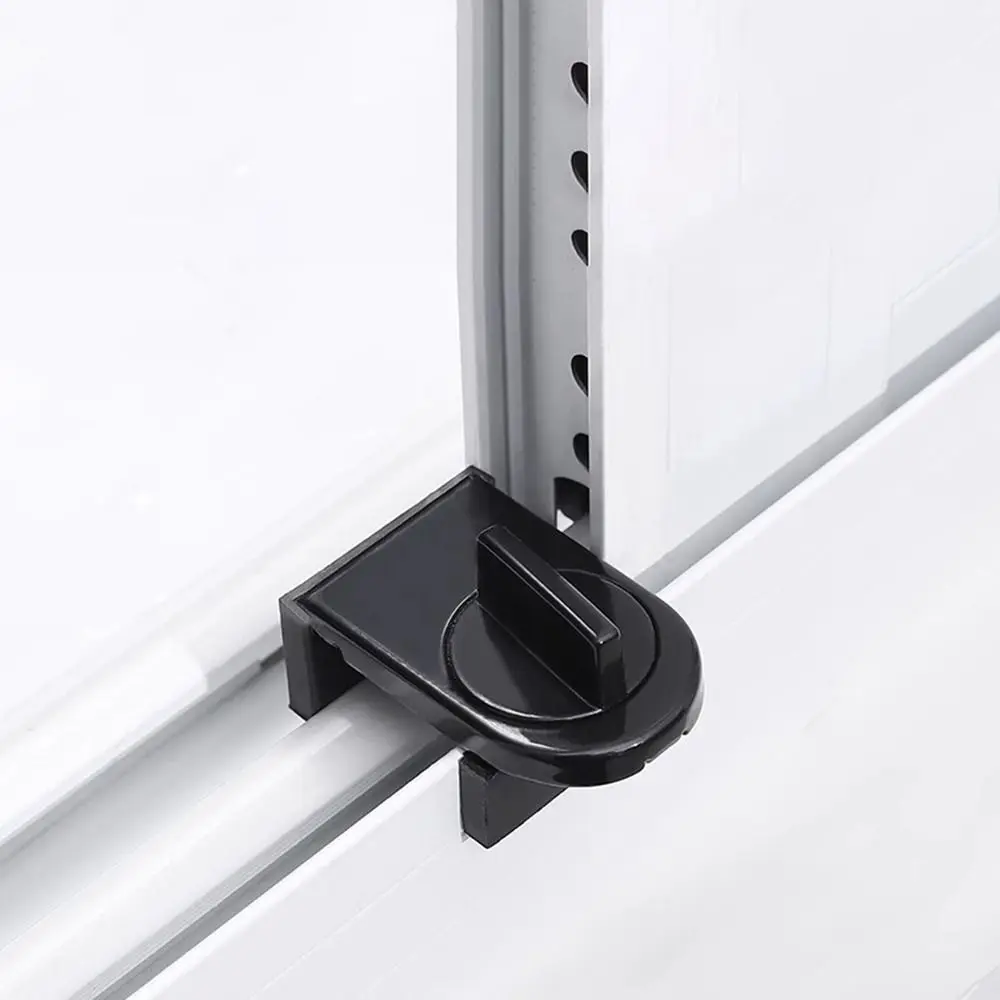 Description Picture 4 of itemNew Metal Sliding Window Locks Adjustable Translation Sliding Safety Lock High Quality Security Protection Window Limiter Lock