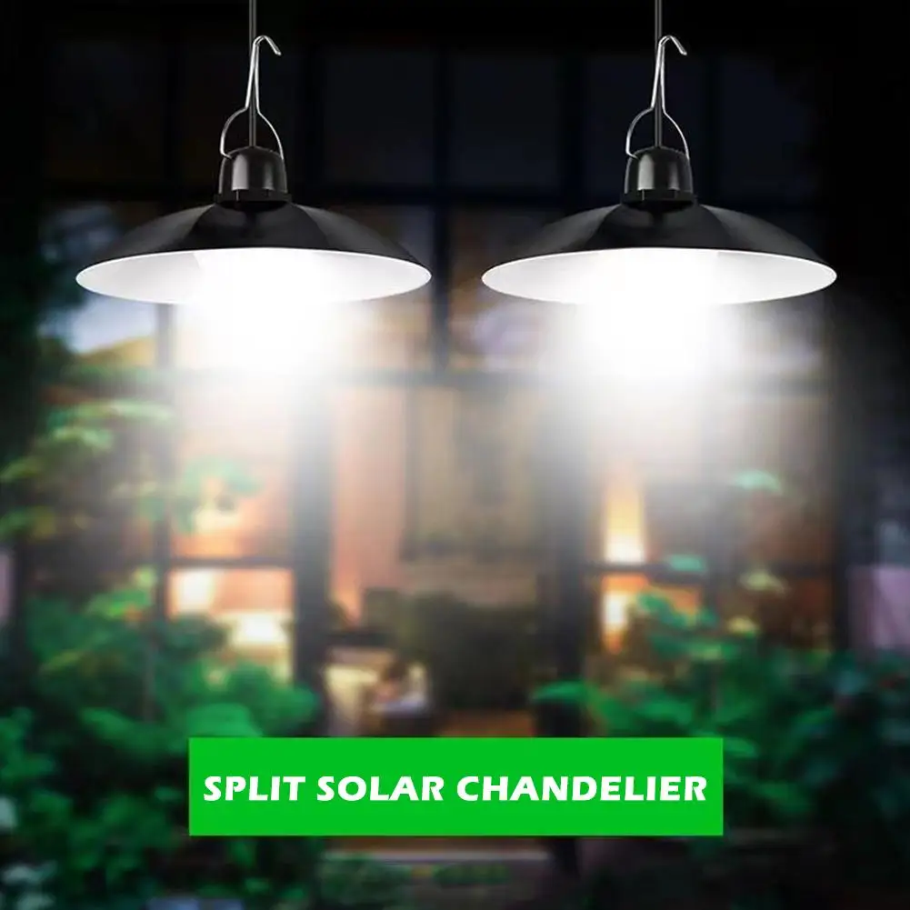 

Solar Pendant Lights Remote Control Indoor Outdoor Shed Lamp Led Hanging For Storage Room Yard Porch Garden Lighting T5e5
