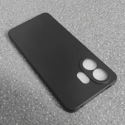Black Matte Soft TPU Protective Case for TCL K70 Power 4G (1)