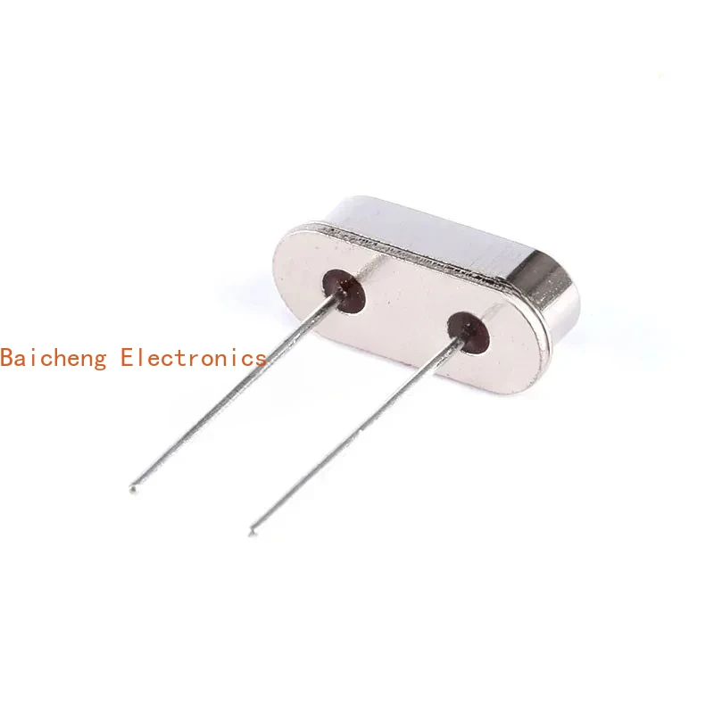 100PCS 7.3728MHz 7.3728 MHz 7.3728M Passive Quartz Resonator Crystal Oscillator HC-49S Through Holes DIY Kit