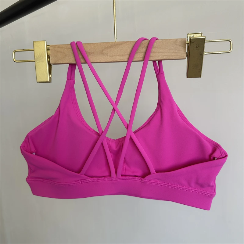 Solid Color Women Sportswear Suit Shorts High Waist Running Pilates Yoga Sexy Fitness Suit 2 Piece Set Cross Bra Beautiful Back