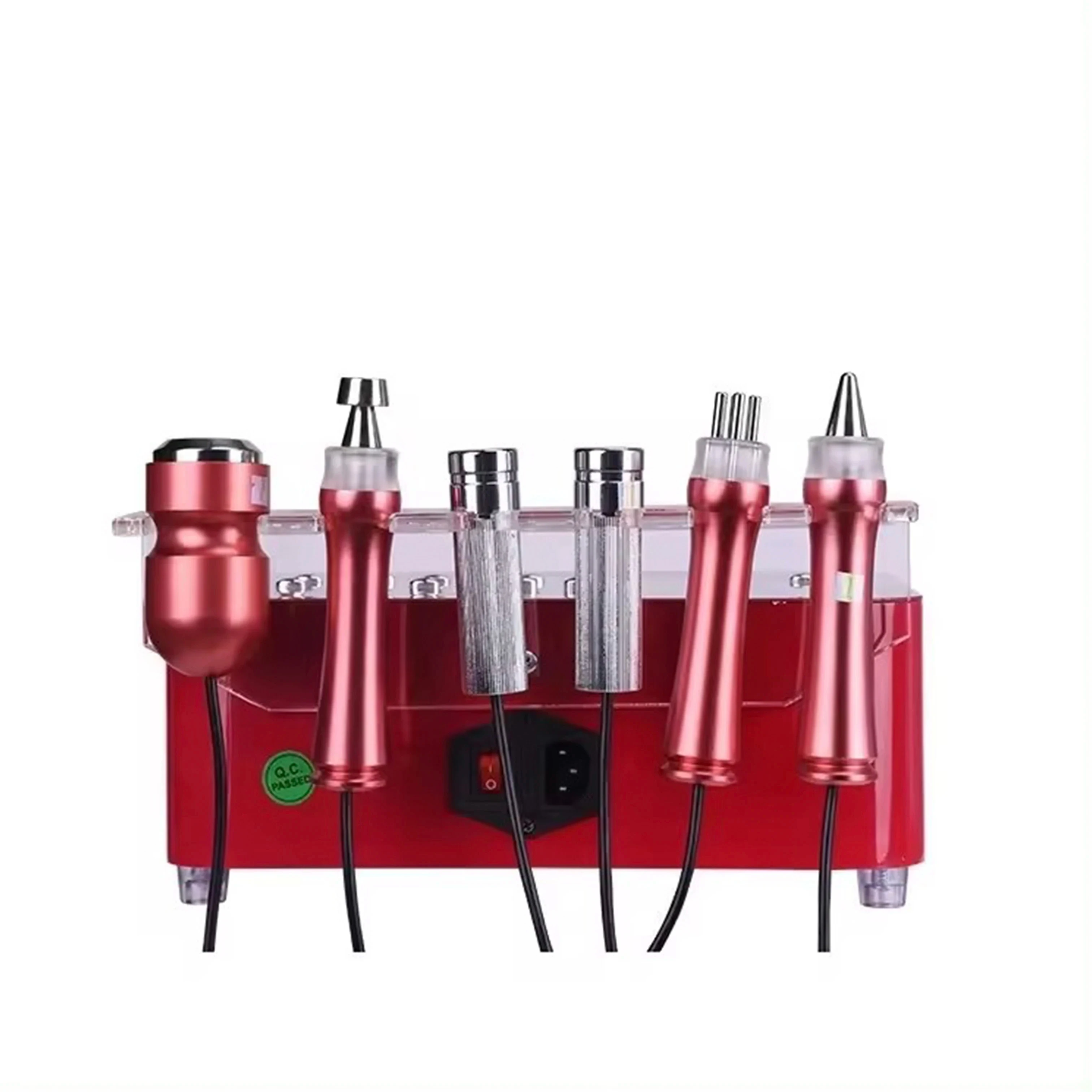 Portable Skin Care Facializer Ultrasonic Instrument Oxidizer 6 Colors Facial and Eye Retouching