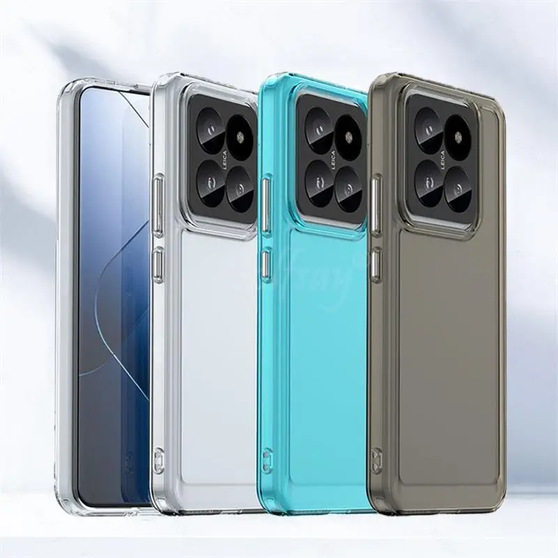 Per Xiaomi 14 Pro Custodia In Silicone Trasparente Nuova Custodia Antiurto In Tpu Xiaomi 14 Pro Custodia Protettiva Per Xiaomi 14 Pro Cover